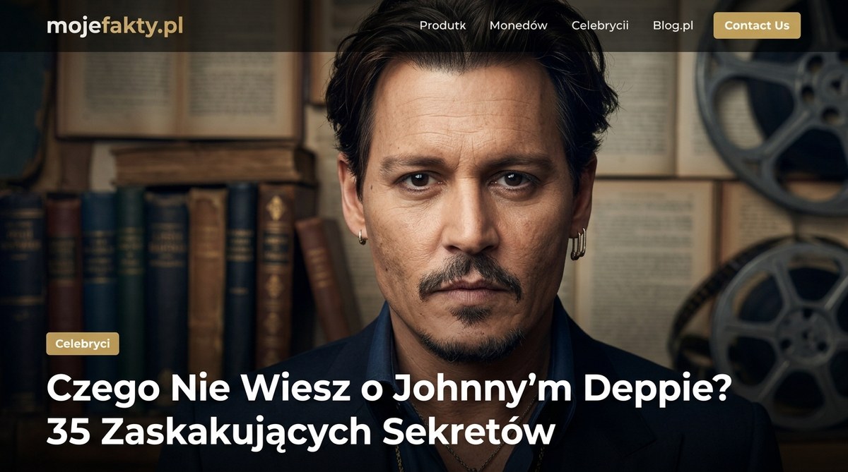 Czego Nie Wiesz o Johnny'm Deppie? 35 Zaskakujących Sekretów